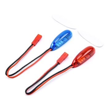 ZMR 2-6S avertissement basse tension lampe de Navigation Led Lipo batterie Buzzer alarme pour RC avion à voilure fixe Drone de course