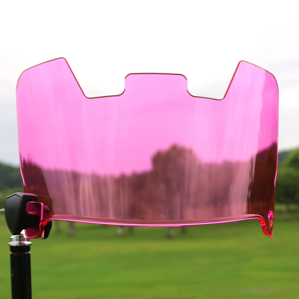 Pink Tinted Football Visors Color-Shift/Tinted Precision Football