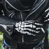Halloween Skull Gloves Lightweight Full Finger Skeleton Cycling Gloves Costume Cosplay Equipment Accessories for Men Women Kids 3