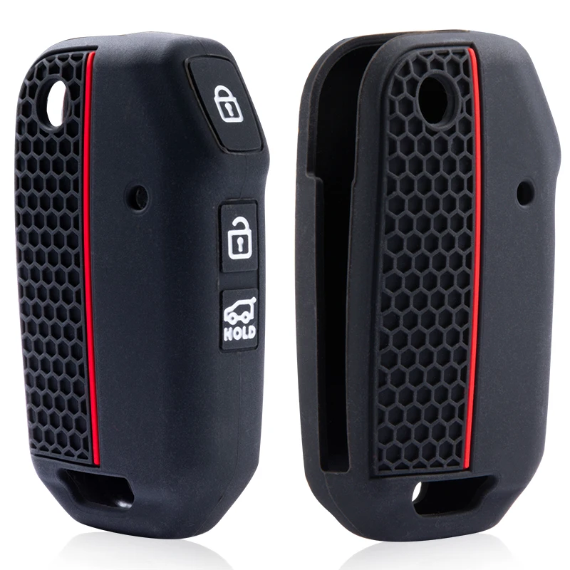 Silicone Car Remote Key Cover - Protective Shell