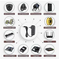 Switching Power Supply Lighting Transformer AC 110V~220V To DC 5V 12V 24V LED Power Adapter 1A 2A 3A 4A 5A 6A 8A 10A For Camera - Image 6