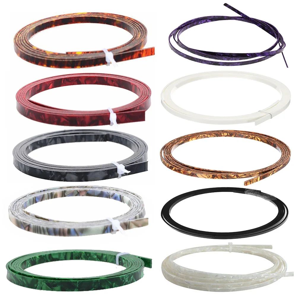 

1pc Guitar Binding Purfling Strip Edge Trim Inlay Neck Body Luthier Tools For Acoustic And Classical Guitars Accessories