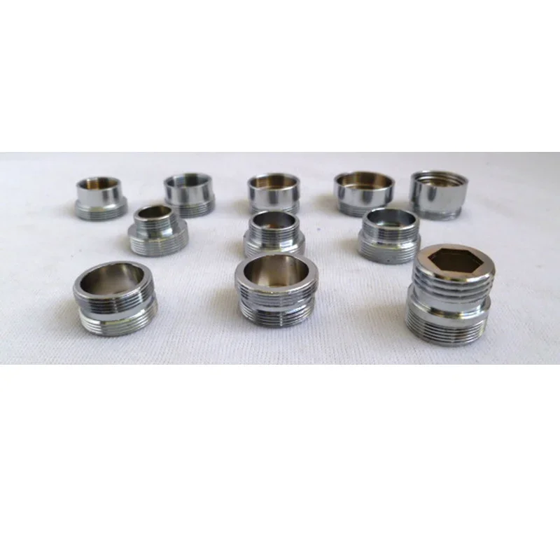 2 Stuks Metalen Kraan Adapter, 22Mm Buitendraad 20Mm Messing Tap Beluchter Connector Voor Badkamer Keuken Water Purifier 687896960 2 Stuks Metalen Kraan Adapter, 22Mm Buitendraad 20Mm Messing Tap Beluchter Connector Voor Badkamer Keuken Water Purifier 687896960