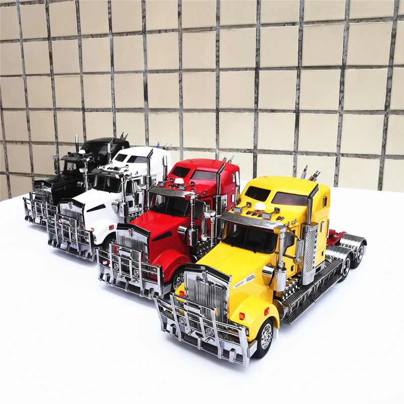 

Alloy Model Toy Gift 1:32 Scale Kenworth T909 6X2 Axle Australia Trailer Head Truck Tractor Vehicles DieCast Toy Gift