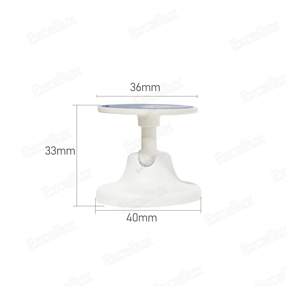 Motion Sensor Holder Human Body Sensor Holder Stand 360 Degree Free Rotation Double Side Adhesive Tape