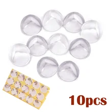  10pcs Baby Safety Silicone Protector Table Corner Edge Protection Cover Electric Socket Protection Children Anticollision Guards 