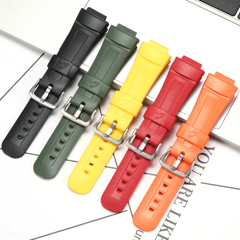 Bargain High Quality Resin Watch Wristband GR-8900A-7_K0013071