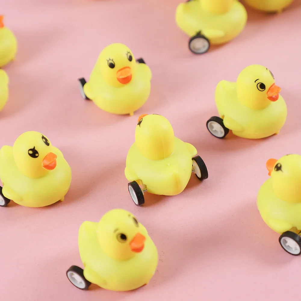 Cartoon Duck Pull Back Toys for Kids, Birthday Party Favors, Baby Shower, Guest Giveaway Gift, Pinata Fillers, Cute Cars, 12Pcs