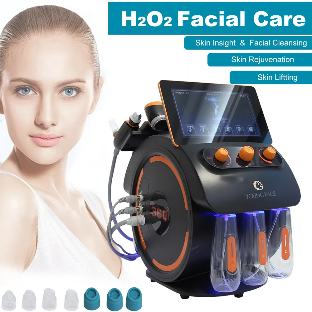 Hydroxydermabrasion 기계, 버블 회춘 장비, 페이스 리프트, 뷰티 케어