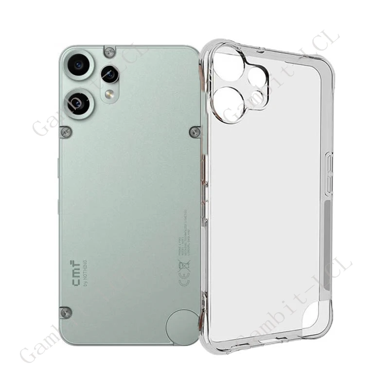 Enhanced Shockproof Anti-Fall TPU Phone Case - Soft Back Cover