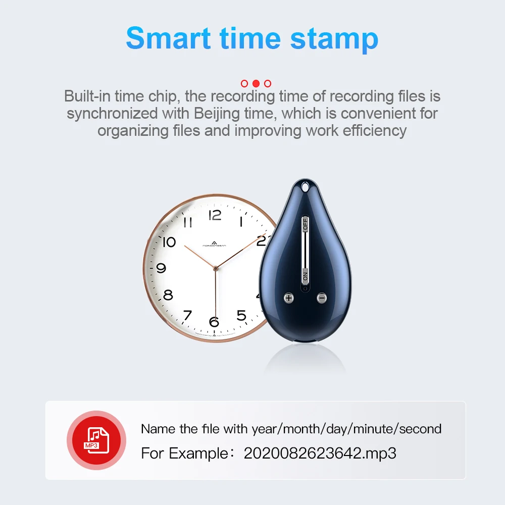 compact recorder features