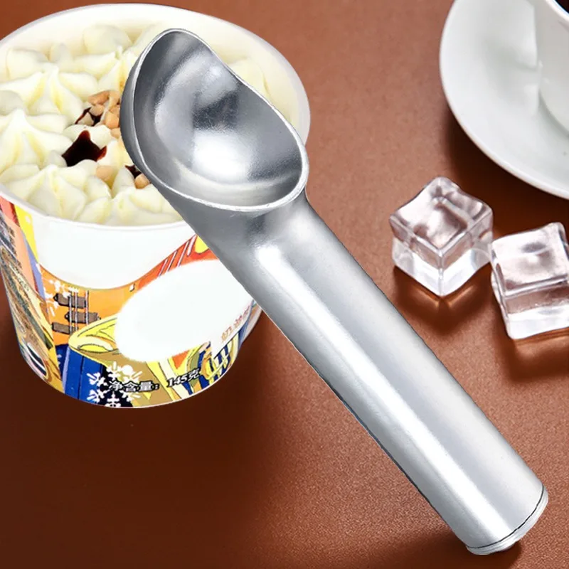 Stainless Steel Ice Cream Scoops Ice Cream Spoon Digger Fruit Balls Watermelon Cookie Spoons Icecream Scooper Kitchen Gadgets ice cream scoop
