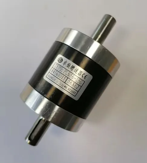 56mm Dual Axis Planet Gear Speed up or Speed Reduce 1:3.6 1:4 1:4.25 Double Shaft PLS56