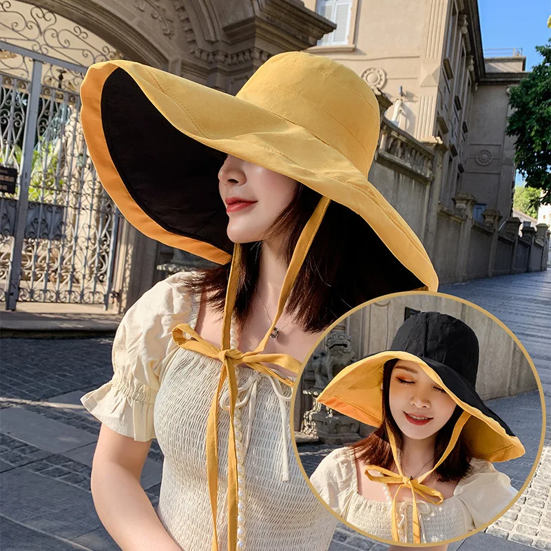 Set 3 Cappelli Da Sole Da Donna Con Foro Per Coda Di Cavallo – Tesa Larga, Protezione UPF 50+, Pieghevoli