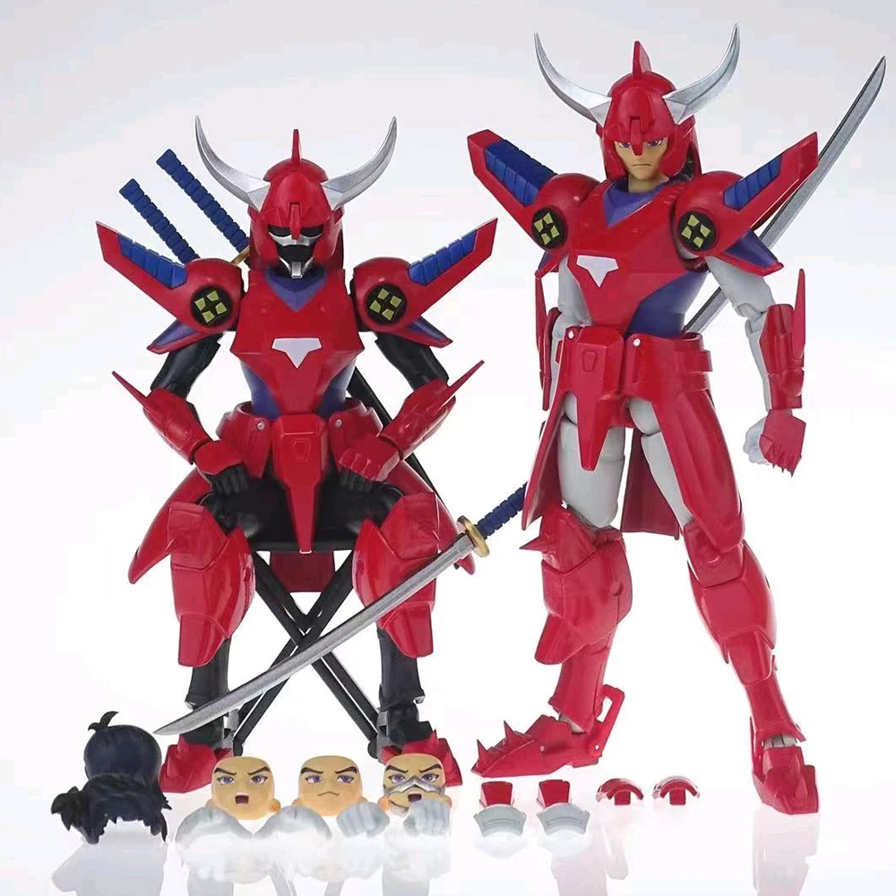 

[В наличии] великолепные игрушки Armor Plus yoroaken Samurai Troopers Ronin Warrior Рекка No Ryou Ryo Sanada металлическая армированная экшн-фигурка