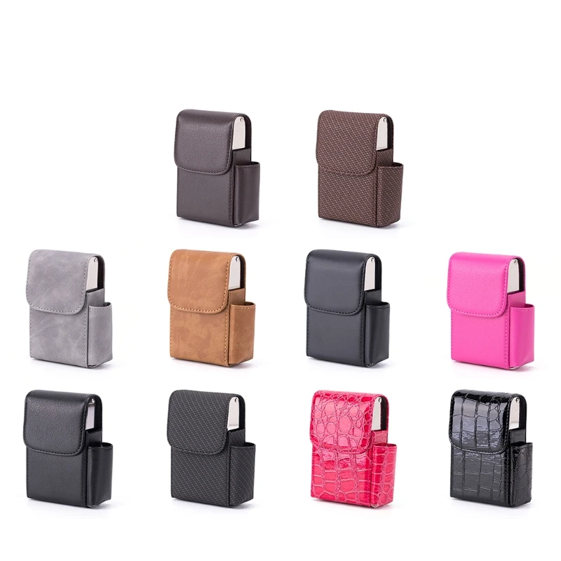 

Cigarette for Case Soft PU Leather Holder Name Card Contai