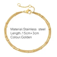 Gold Color Bracelet Stainless Steel Twist Cuban Chain Bracelet for Women Chain Bracelet Jewelry Gifts Wholesale Dropshipping - Image 6