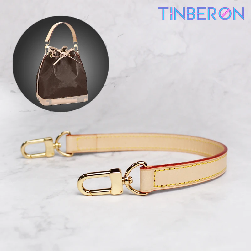 100% Geunnie Leather Bag Strap For LV Noe Handle Straps Handbag Crossbody Short  Shoulder Belts Bag Accessories - AliExpress