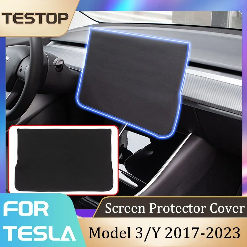 

Защитная пленка для экрана навигации для Tesla Model 3/Y 2021-2023, аксессуары для защиты экрана от солнца Tesla