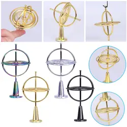 New Colorful Fingertip Gyro Brass EDC Spinner Adult Autism ADHD Fashion Decompression Toy Adult Kids Fun Gift Fidget Toys