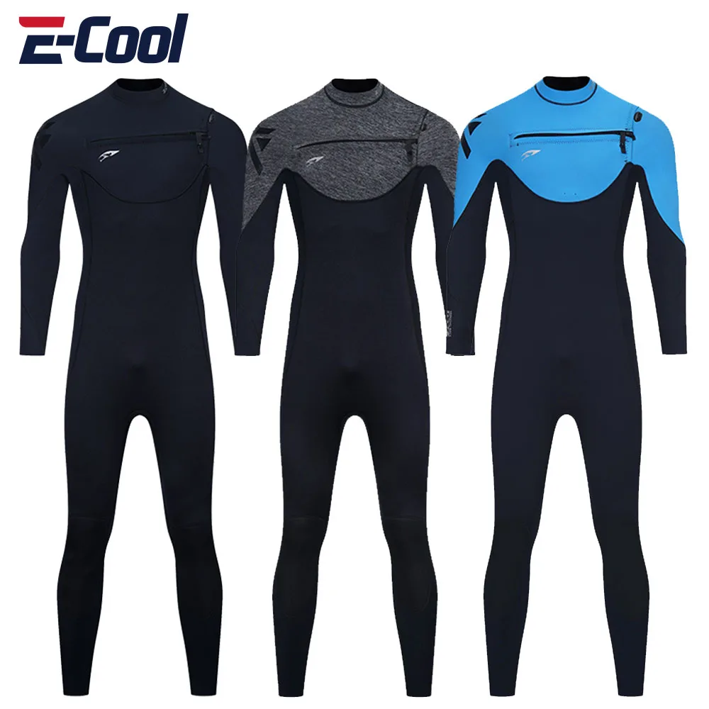 MenWetsuit3mmNeopreneSurfingScubaDivingSnorkelingSwimmingBody