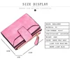 2024 Leather Women Wallet Hasp Small and Slim Coin Pocket Purse Women Wallets Cards Holders Luxury Brand Wallets Designer Purse 5