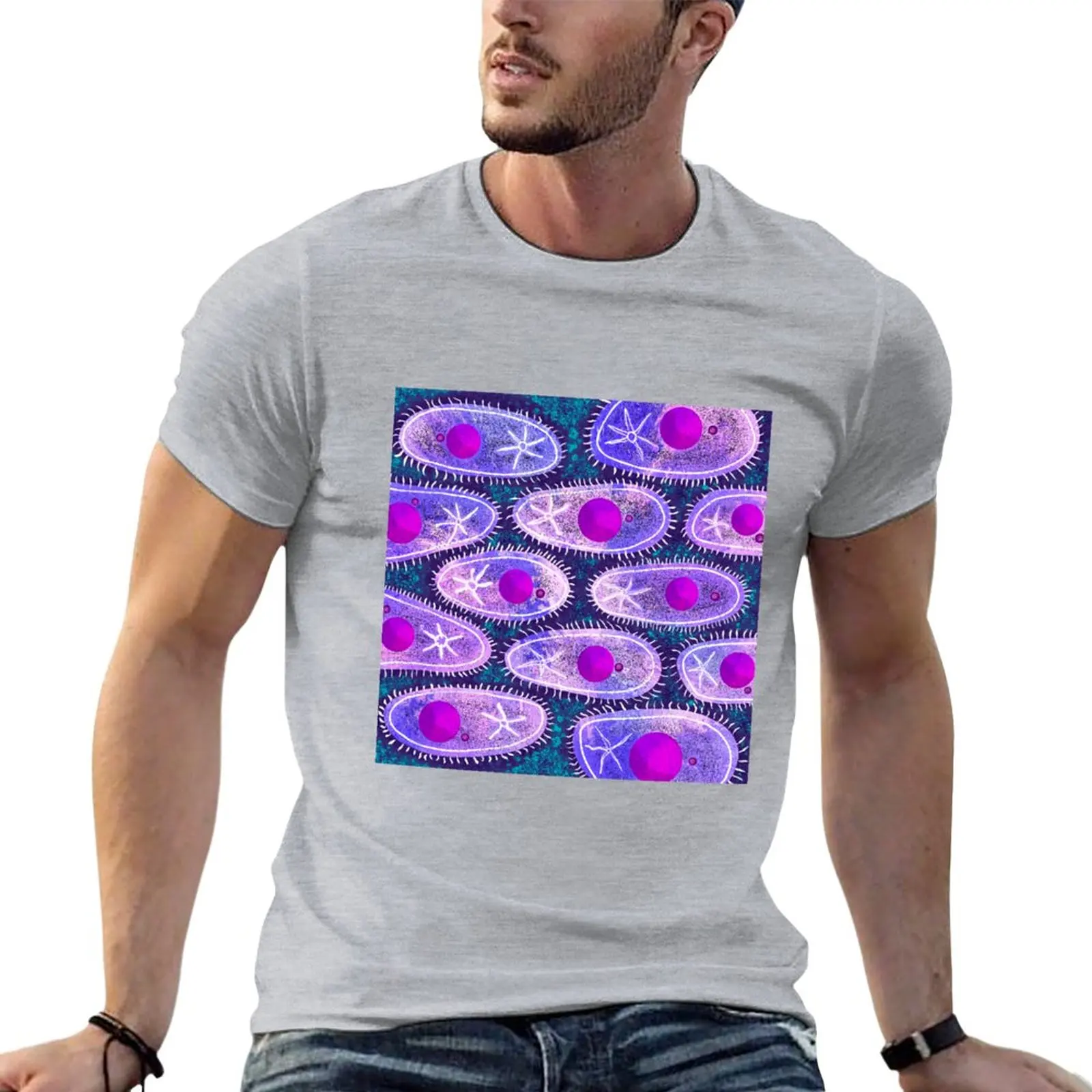 

Paramecium 2nd version T-Shirt customs quick-drying plain t shirts men