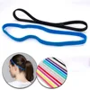 Solid Color Sports Headbands Elastic Non Slip Quick Dry Workout Fitness Yoga Unisex Hairband Sweatband Bandana Hair Accessories 5