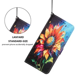 Stylish Wallet Protection Phone Case with Artistic Design for Motorola Edge 70 Fusion+ (1)