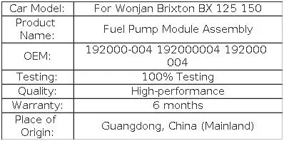 16117214884 Ensemble De Pompe à Carburant éLectrique Pour X3 G01 X4 G02