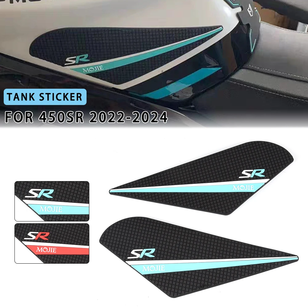 

Moto Parts For CFMOTO 450SR 450 SR 2022 2023 2024 Motorcycle Sticker Anti slip Fuel Tank Pad Decal Knee Side Fuel Traction Pad