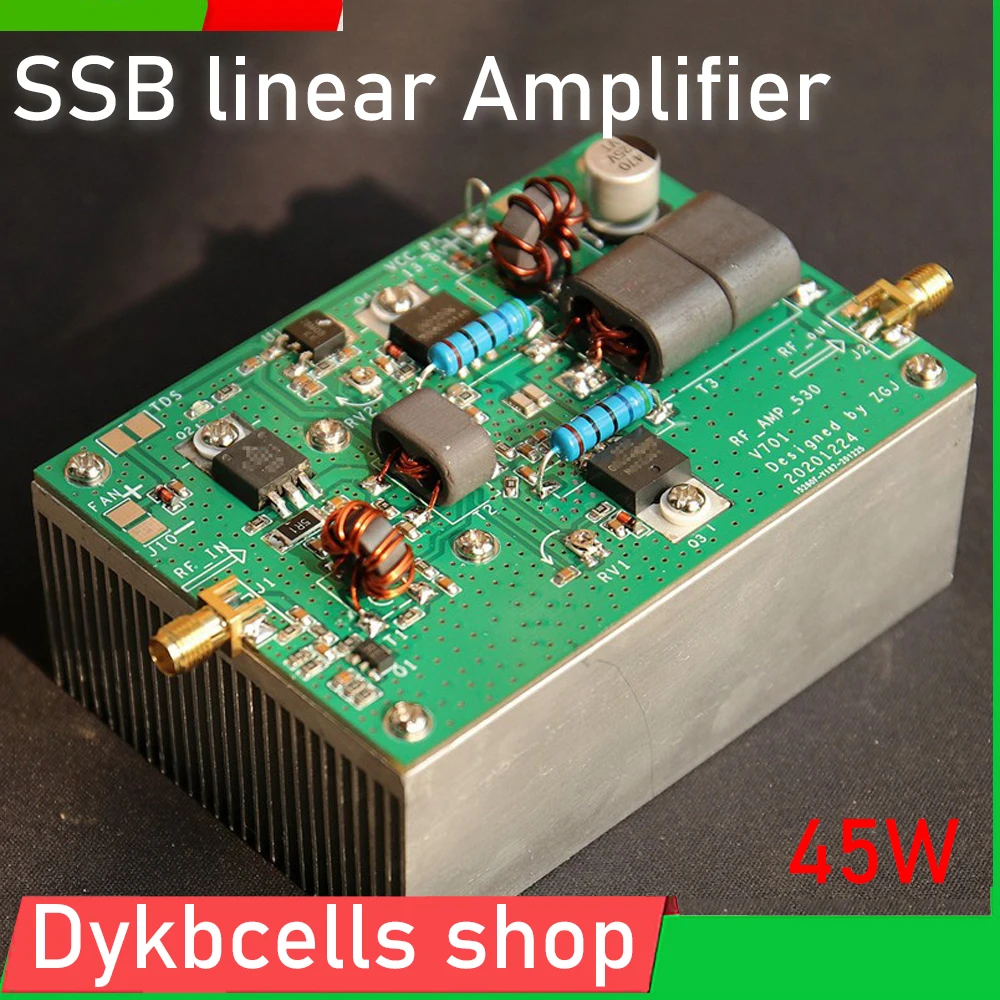 328Mhz45WSsbAMLinearPowerAmplifierShortwaveCWFMRFPower