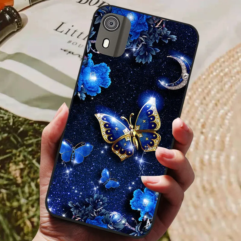 Sleek Black Shockproof Silicone Phone Case - Soft Protective Back Cover