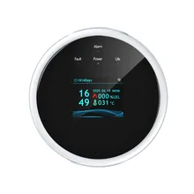 

1pc Wifi Natural Gas Sensor US Plug Gas Alarm Detector Leakage Sensor Support Smart Life APP Detector For Home Security System