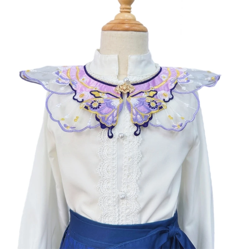 Рисунок 5 - 127D съемная шаль Hanfu с цветочным