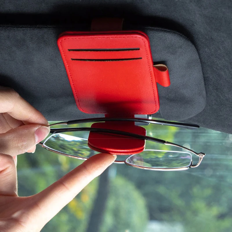 Clip porta occhiali da sole per auto Clip universale per visiera