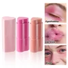 Blush Stick 3 in 1 Makeup Long-Lasting Waterproof Simple High-End Lip Cheek Tint High Pigment Hydrating Pink Blusher Wholesale 4