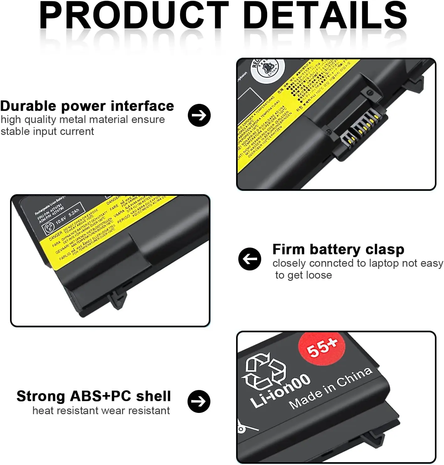 High-Performance Replacement Battery for Lenovo ThinkPad Series