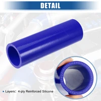 4-Ply High-Temp Silicone Reducer Hose - 152mm Length, Blue - Image 3