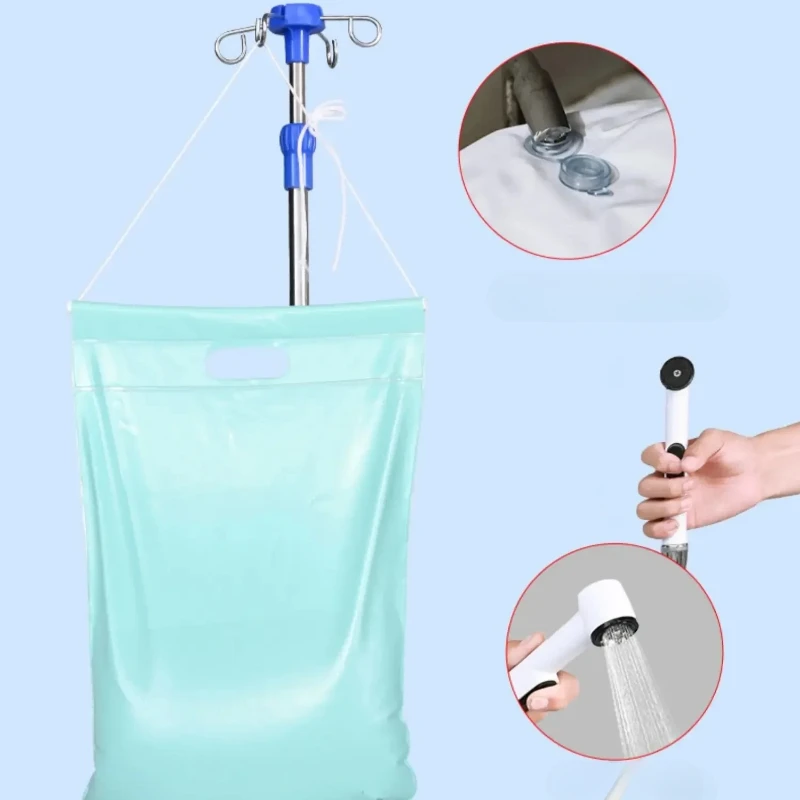 Paralyzed Elderly Bath Bed-Large Capacity Inflatable Bath Sink, Thickened Hose Bathtub Bed, Elderly Care Products, Comfortable