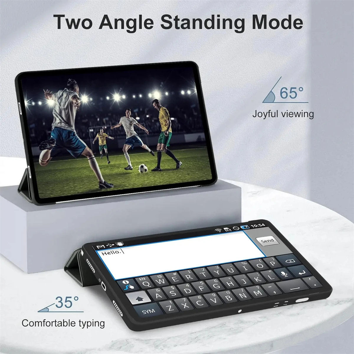 Ultra-Slim Triple Fold Auto Wake/Sleep Protective Tablet Case