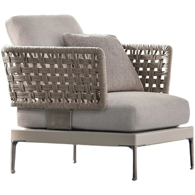 

Outdoor Garden Vine Weaving Furniture Outdoor Balcony Courtyard Hotel Sofa Tea Table