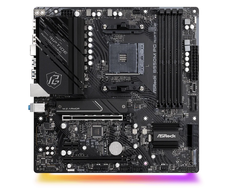 CPU Ryzen 7 5700x & ASRock B550 PG Riptide ASRock | B550 PG Riptide