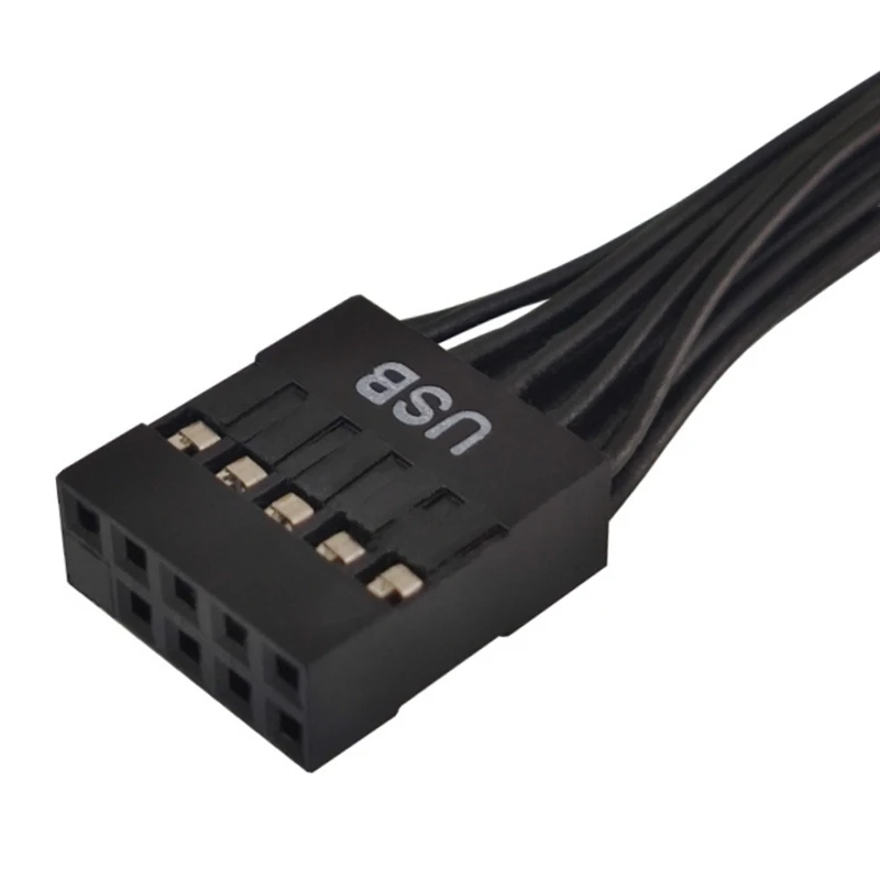 메인 보드 USB 9핀 확장 USB 메인보드 9핀 암-수 1-2 연장기