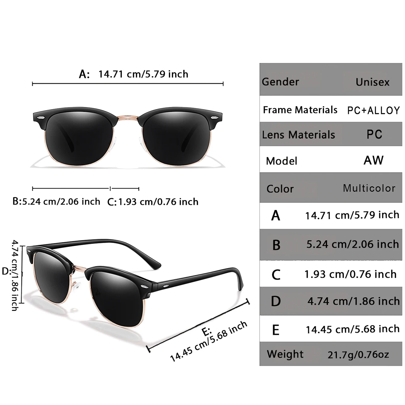 Brand Cycling Sunglasses Retro Frame Mens Womens