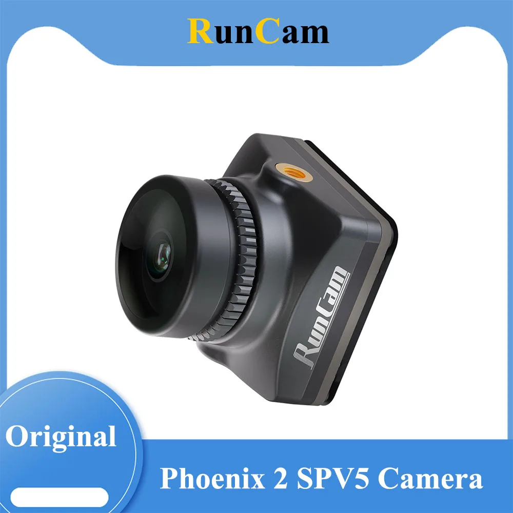 RunCam Phoenix 2 SPV5 1200TVL FPV Camera Screen Format 4:3/16:9 Global WDR 1/3" BSI CMOS Night Vision Camera for FPV Drone
