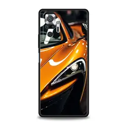 Custodia Premium Nera per Smartphone Sleek Super Car Sport