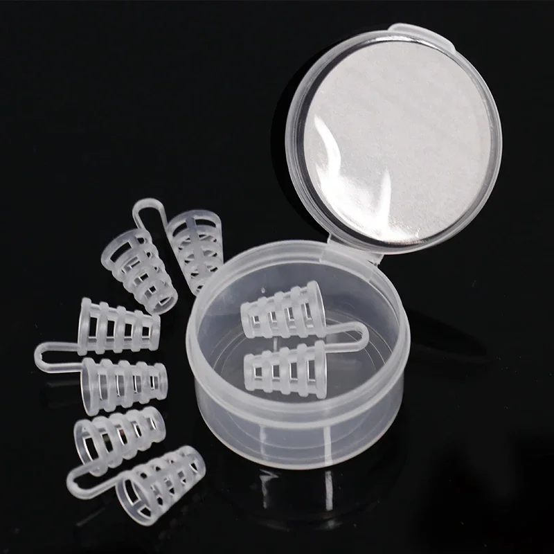 4/12Pcs Snore Stopper Anti Snoring Solution Clip Devices Nose Vents Relieves Smooth Nasal Dilators For Better Sleep Sleeping Aid