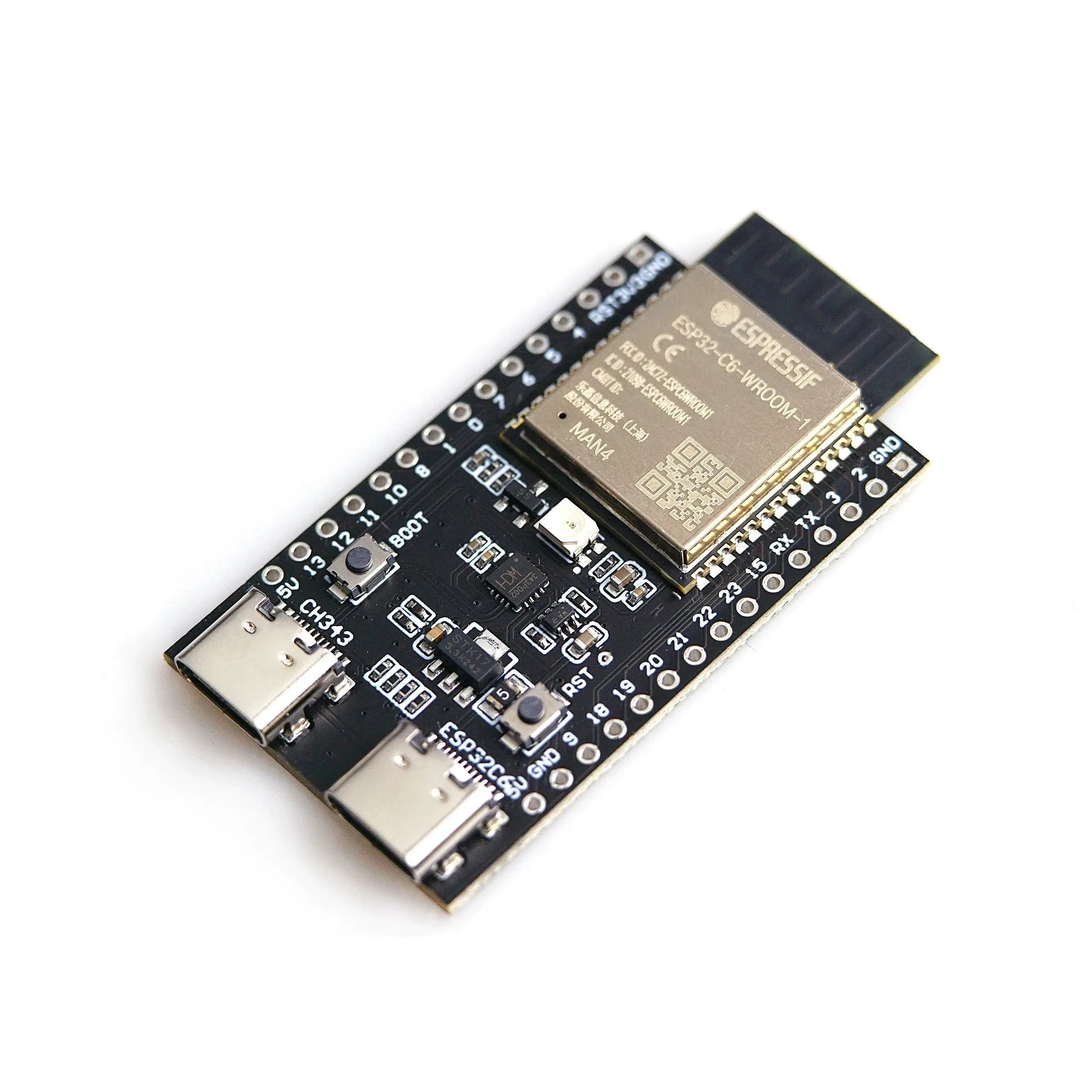 ESP32-C6 개발 보드, Wi-Fi6, 블루투스 5, 지그비, 스레드 코어 보드