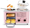 Multi Function Breakfast Maker Machine With Toast Oven Frying Pan Boiler Steamer 4 In 1 Breakfast Machine 1